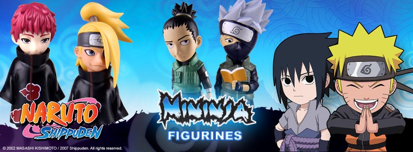 Naruto Shippuden Mininja Blind Box Figurines