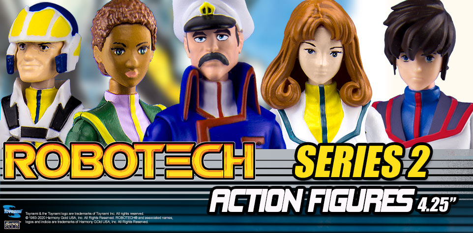 Robotech Action Figures Series 1